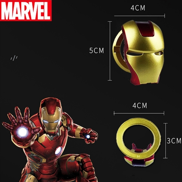 Marvel Ironman Power button Cover - Picture 3 of 3